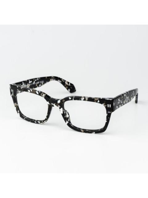 Off-White Off-White STYLE 53 Men Eyeglasses Square Havana Black OERJ053 STYLE 53 1200