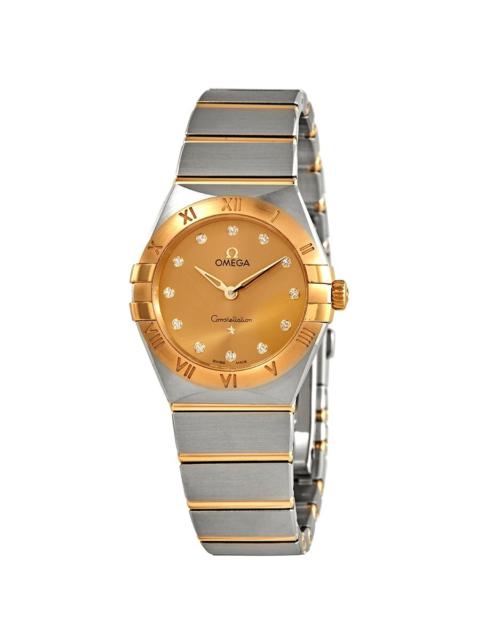 OMEGA Omega Constellation Manhattan Quartz Diamond Ladies Watch 131.20.28.60.58.001