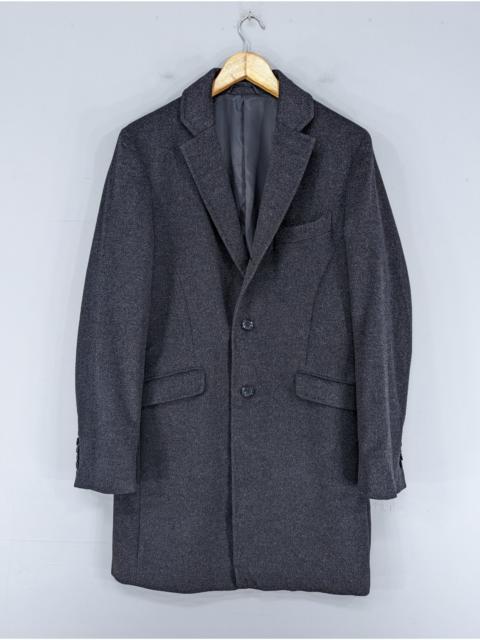 ISSEY MIYAKE 🔥RARE🔥Tete Homme By Issey Miyake Wool Long Coat Jacket