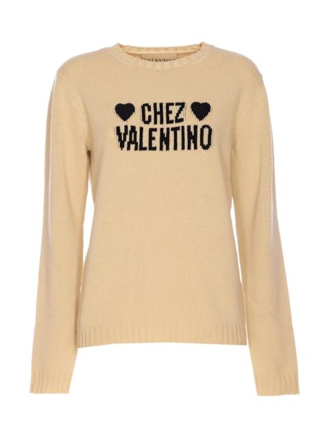 Valentino Chez Valentino Logo Sweater
