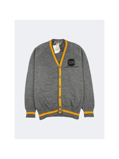 Comme Des Garçons x Charles Kirk A/W 2014 Logo Print Cardigan