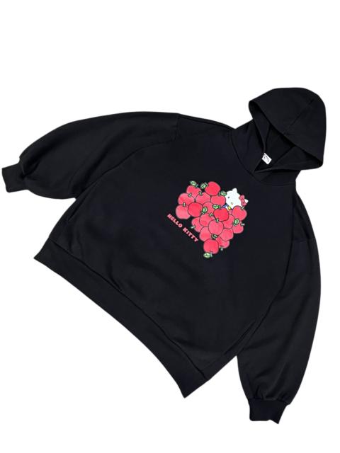 Other Designers Anime - ❤️ HELLO KITTY X APPLES Baggy Fit Black Sweater Hoodie