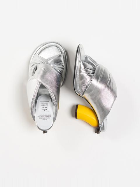 Maison MIHARAYASUHIRO Banana Heel Puffer Sandals