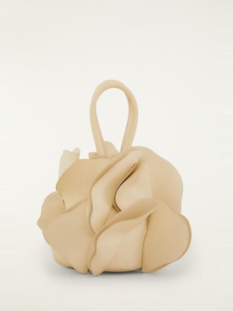 FARM RIO Beige Leather Flower Bag