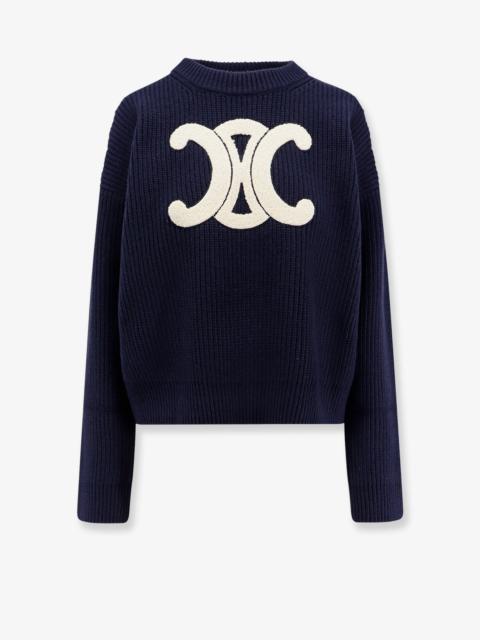 CELINE Celine Women Ribbed Wool Sweater