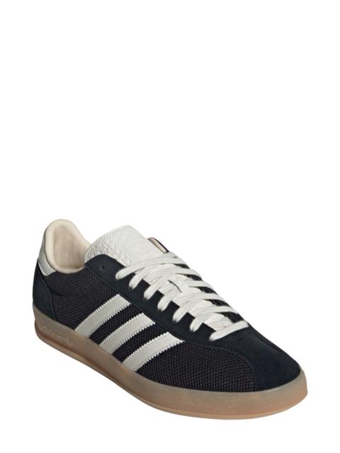 adidas adidas Gender Inclusive Gazelle Indoor Pro Sneaker in Black/off White/warm Sandstone at Nordstrom