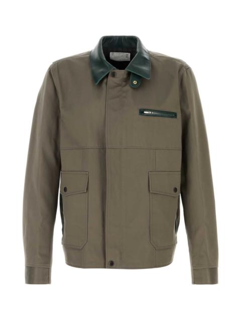 sacai Sacai Men Mud Cotton Jacket