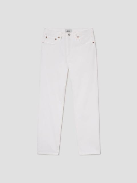 AGOLDE ROMNEY JEAN IN MARSHMALLOW