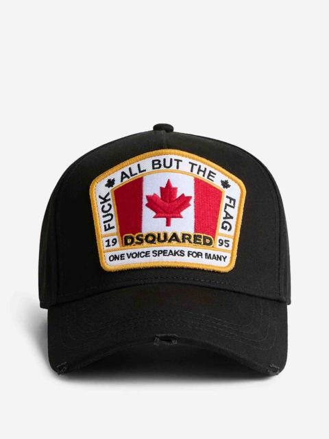 DSQUARED2 D2 PATCH BASEBALL CAP