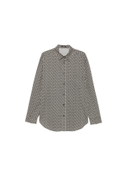 Balmain Balmain Black Shirts Men