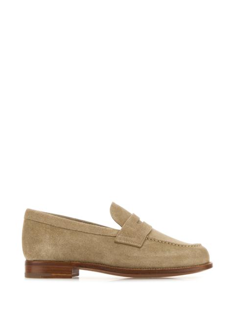 Church's Dove grey suede Heswall W loafers