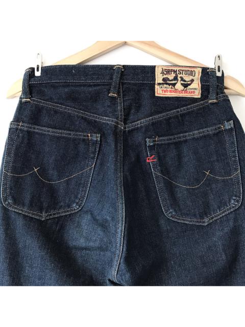 Other Designers 45rpm - Authentic 45rpm Japan Two Rooster Indigo Classic Cut Denim