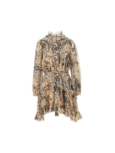 Etro Etro Women Short Dress With Floral Paisley Print