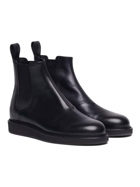 Bottega Veneta Bottega Veneta Men's Leather Combat Boots