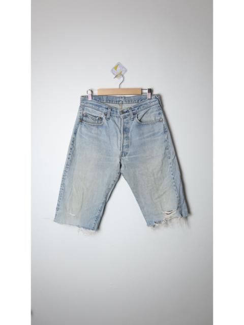 Levi's Vintage 80s Levi's 501 Big E Selvage Short Jeans