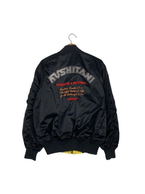 Other Designers Japanese Brand - Kushitani Road Racing And Motorcross Bomber Jacket