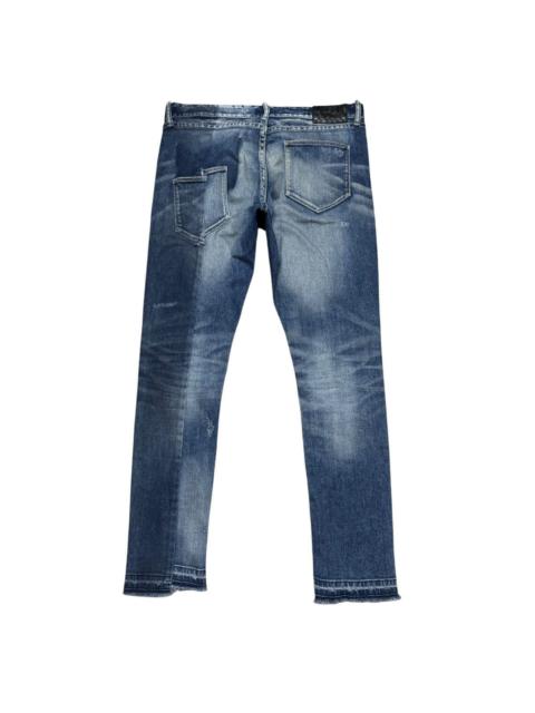 Other Designers Gostar De Fuga Reconstruct Denim Skinny Jeans