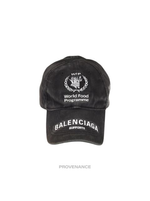 BALENCIAGA Balenciaga WFP World Food Programme Cap - Washed Black