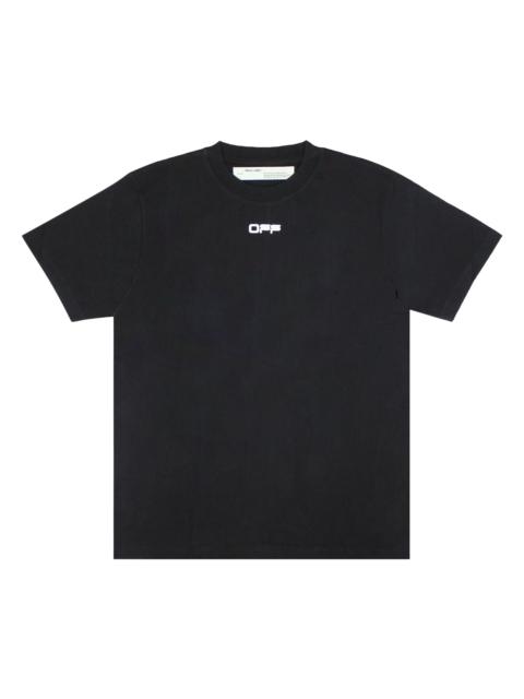 Off-White Off-White Airport Tape T-Shirt 'Black/White'