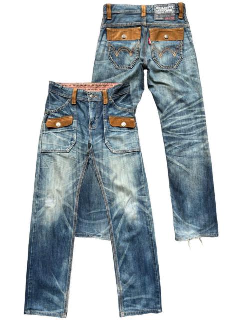 Other Designers Vintage 90s Edwin XV Exclusive Vintage Mud Wash Jeans 31x31