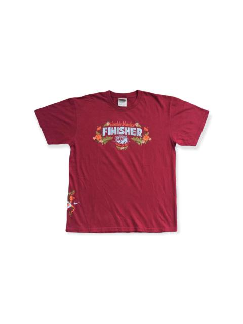 Nike vintage nike honolulu marathon finisher tshirt