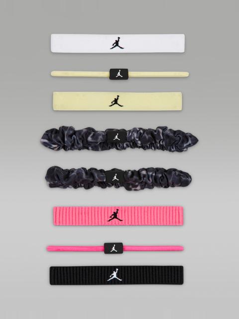 Jordan Jordan Sport Mixed Elastic Hair Ties (8-Pack)