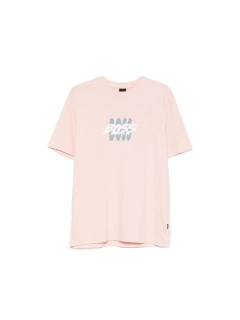 BOSS Boss Pink T-Shirts & Vests - T-Shirts Men