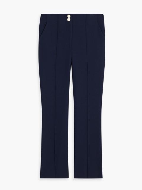 VERONICA BEARD Kean cropped tweed slim-leg pants