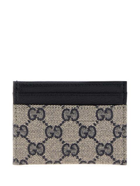 GUCCI Gucci Men Printed Canvas Gucci Essence Classic Card Holder