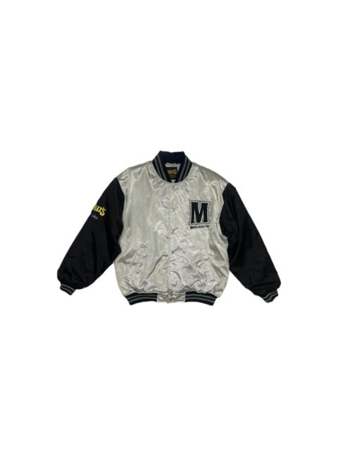Other Designers Japanese Brand - VTG Malts Baseball Team Bomber Jacket