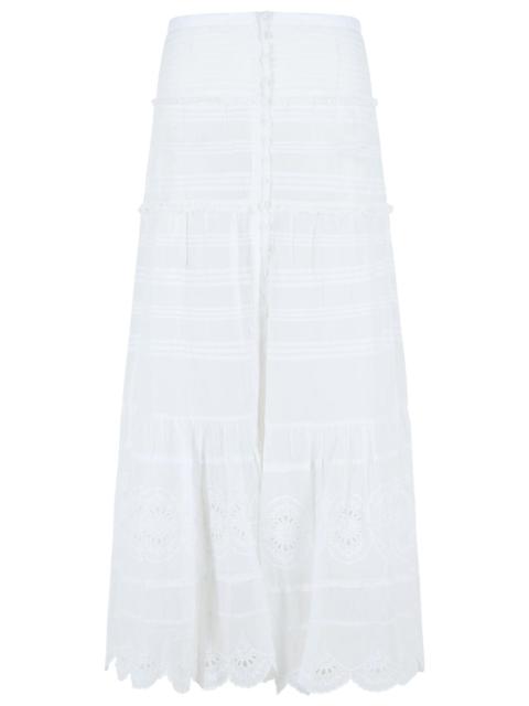 Isabel Marant Étoile Isabel Marant Etoile 'Paoline' White Cotton Skirt Women