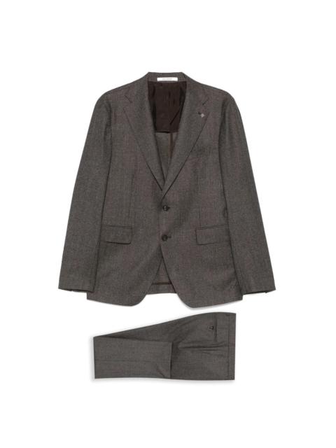 TAGLIATORE - Tagliatore Grey Suits - Single Breasted Suits Men
