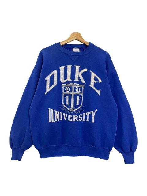 Other Designers Vintage 90s Blue Devils Duke University Big Logo Sweatshirt