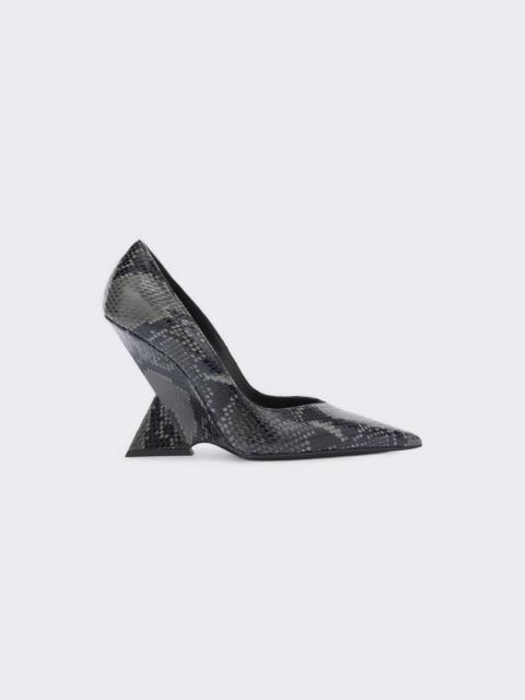 THE ATTICO Cheope Pump Python Print