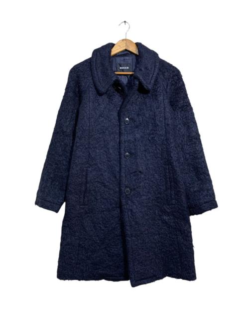 🔥ZUCCA WOOL MOHAIR JACKETS NAVY BLUE