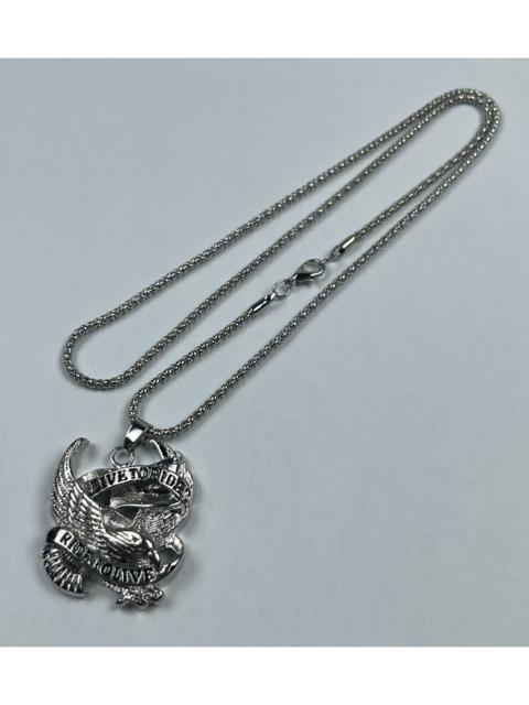 Other Designers Japanese Brand - live to ride eagle necklace