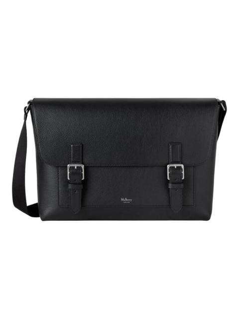 Mulberry Chiltern Crossbody Messenger Black Small Classic Grain