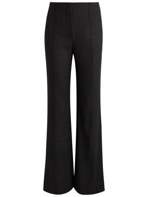 VERONICA BEARD Veronica Beard Komi Straight-leg Linen-blend Trousers