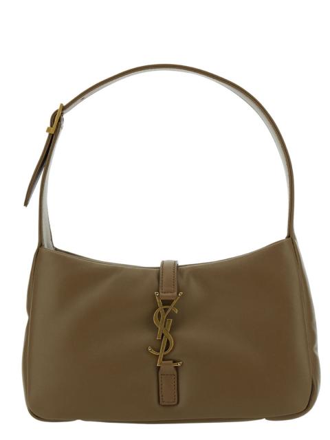 SAINT LAURENT Saint Laurent Women 'Le 5 À 7 Padded' Beige Shoulder Bag With Logo Detail In Padded Leather Woman
