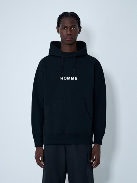 Comme des Garçons Homme Embroidered Logo Hooded Sweatshirt