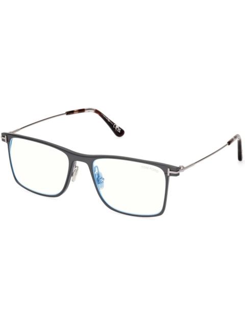TOM FORD Tom Ford Blue Light Block Square Men's Eyeglasses FT5865-B 020 55