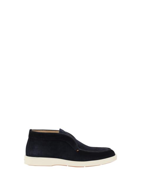 Santoni Santoni Men Desert Suede Ankle Boots