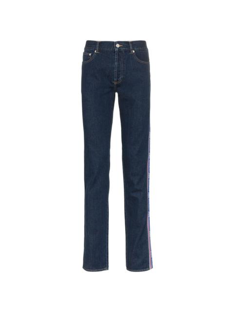 Logo Band Slim-Fit Jeans