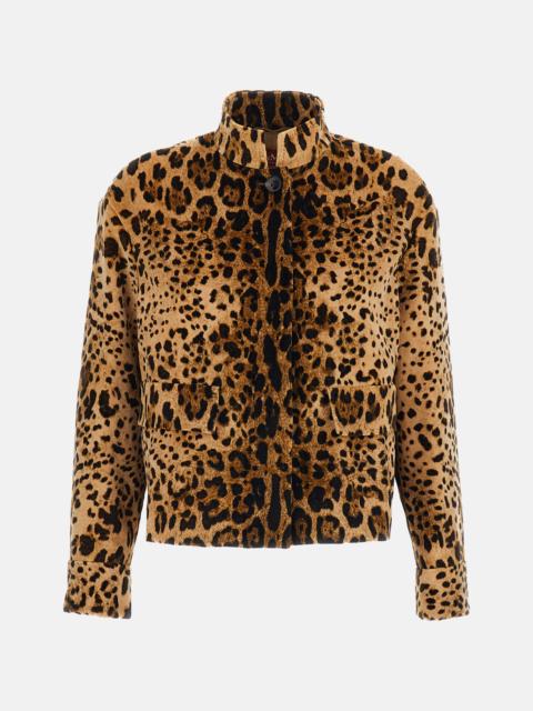 Max Mara Studio Max Mara Studio Women Printed Velvet Jacket