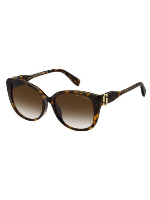 Marc Jacobs Marc Jacobs Brown Butterfly Ladies Sunglasses MARC 791/F/S 086 57