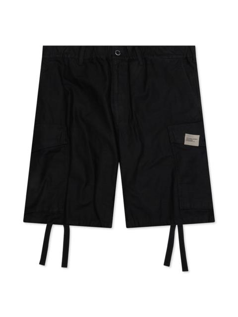 NEIGHBORHOOD WIDE CARGO SHORTS PANTS - BLACK