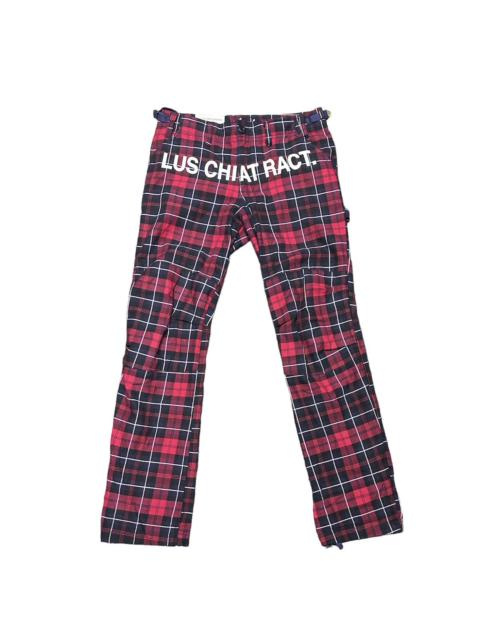 Other Designers Japanese Brand - Re Dark japanesse brand red tartan pants