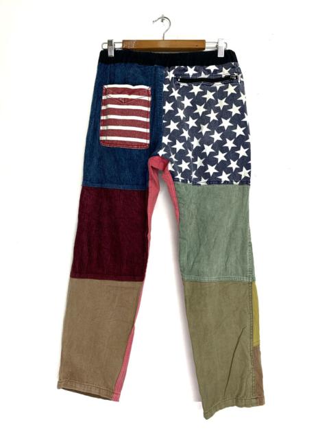 Other Designers Hype - Rare! Aldies Japanese Multicolor Curdoroy Pants