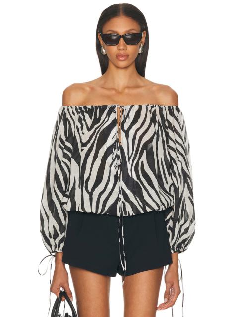 THE ANDAMANE Wilma Long Sleeve Top