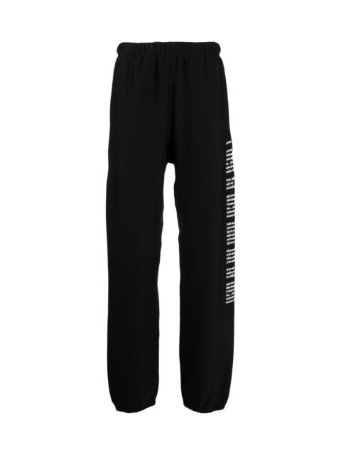 TAKAHIROMIYASHITA TheSoloist. GRAPHIC-PRINT TRACK PANTS